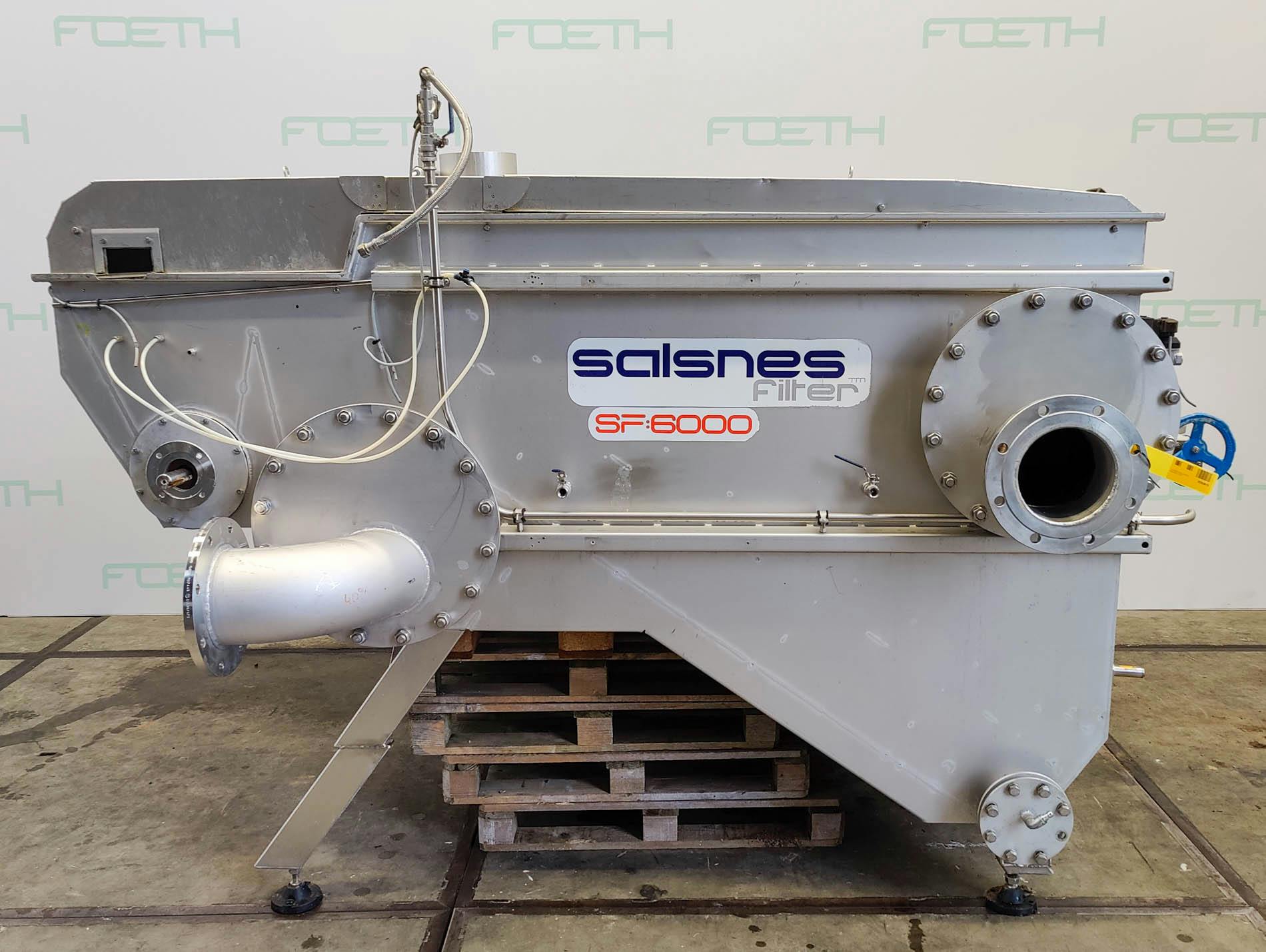 Salsnes 6000 "Solids Separation with Integrated Sludge Thickening and Dewatering" - Различные фильтр