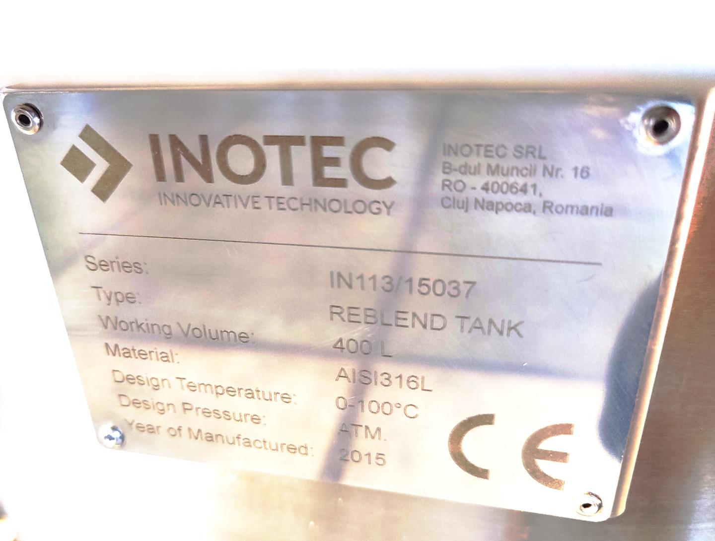 Inotec Reblend Tank 4x 400Ltr. - Вертикальный бак - image 6