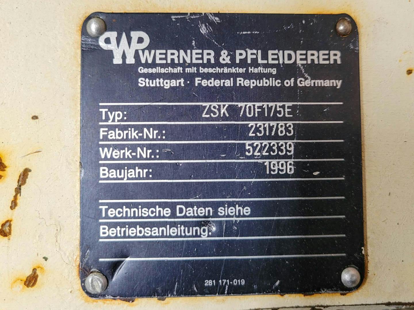 Werner & Pfleiderer ZSK70/1 - Estrusore a doppia vite - image 19