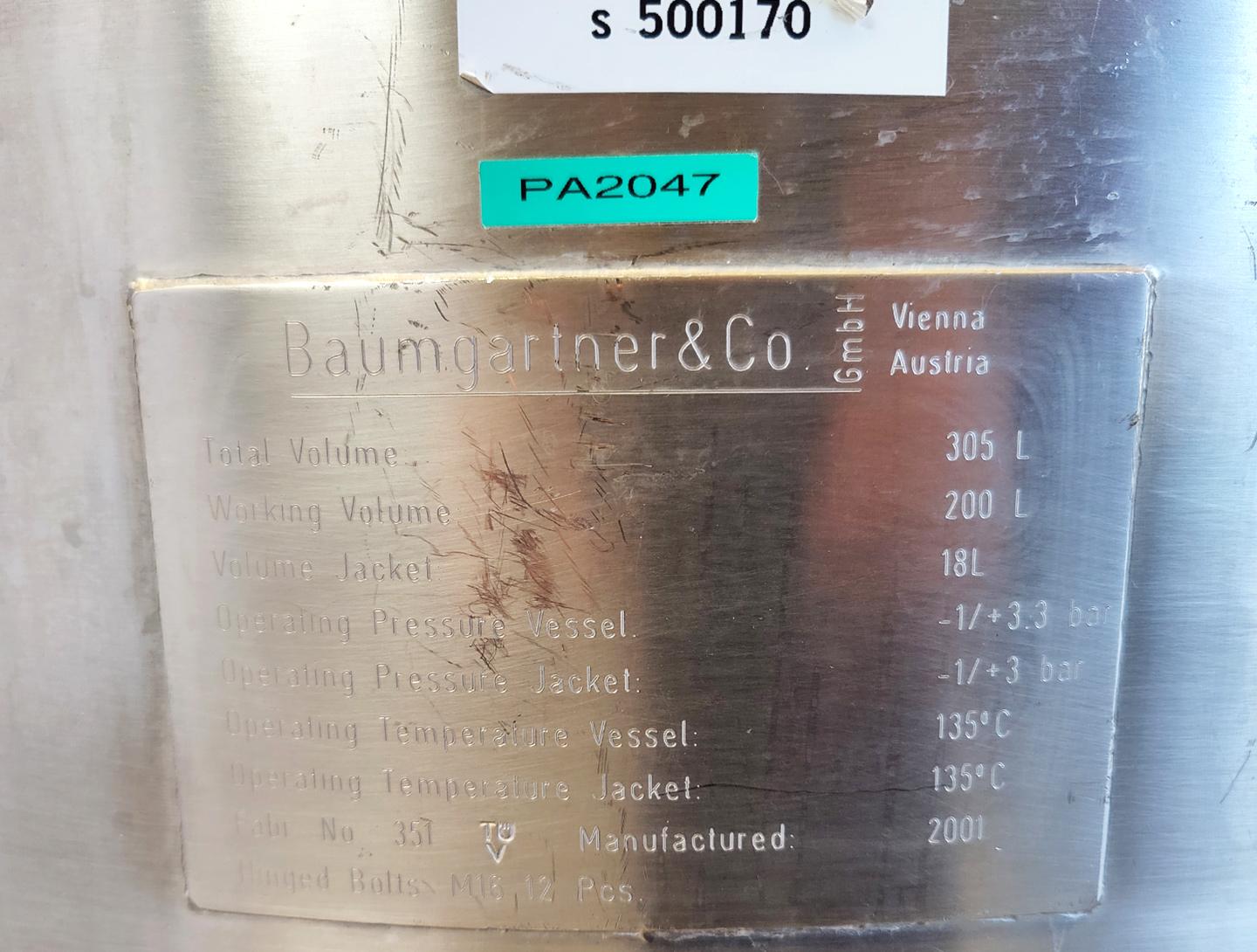 Baumgartner 200 Ltr. - Reactor otel inoxidabil - image 9