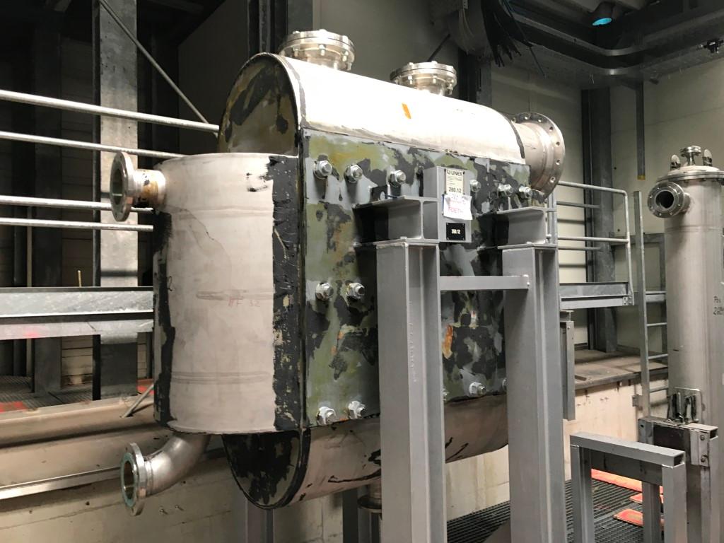 Unex Uniweld; fully welded plate heat exchanger, 132 m² - Platen warmtewisselaar - image 2