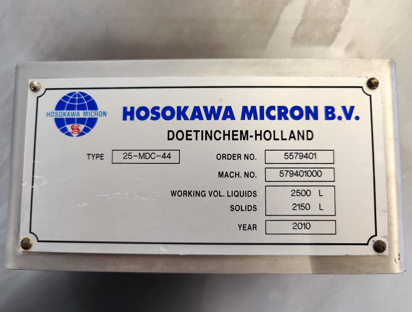 Hosokawa Micron 25-MDC-44 - Mixer conic - image 11