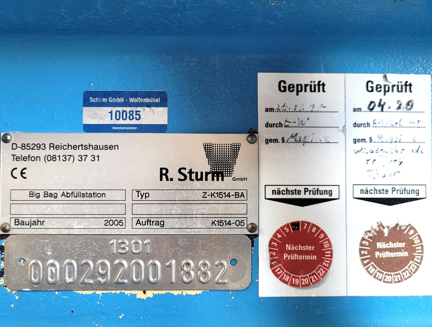 R.Sturm Big- Bag Abfullung - Metering screw - image 18