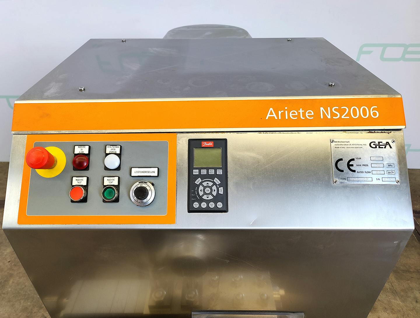 GEA Niro Ariete NS2006P - Plunjer homogenisator - image 8