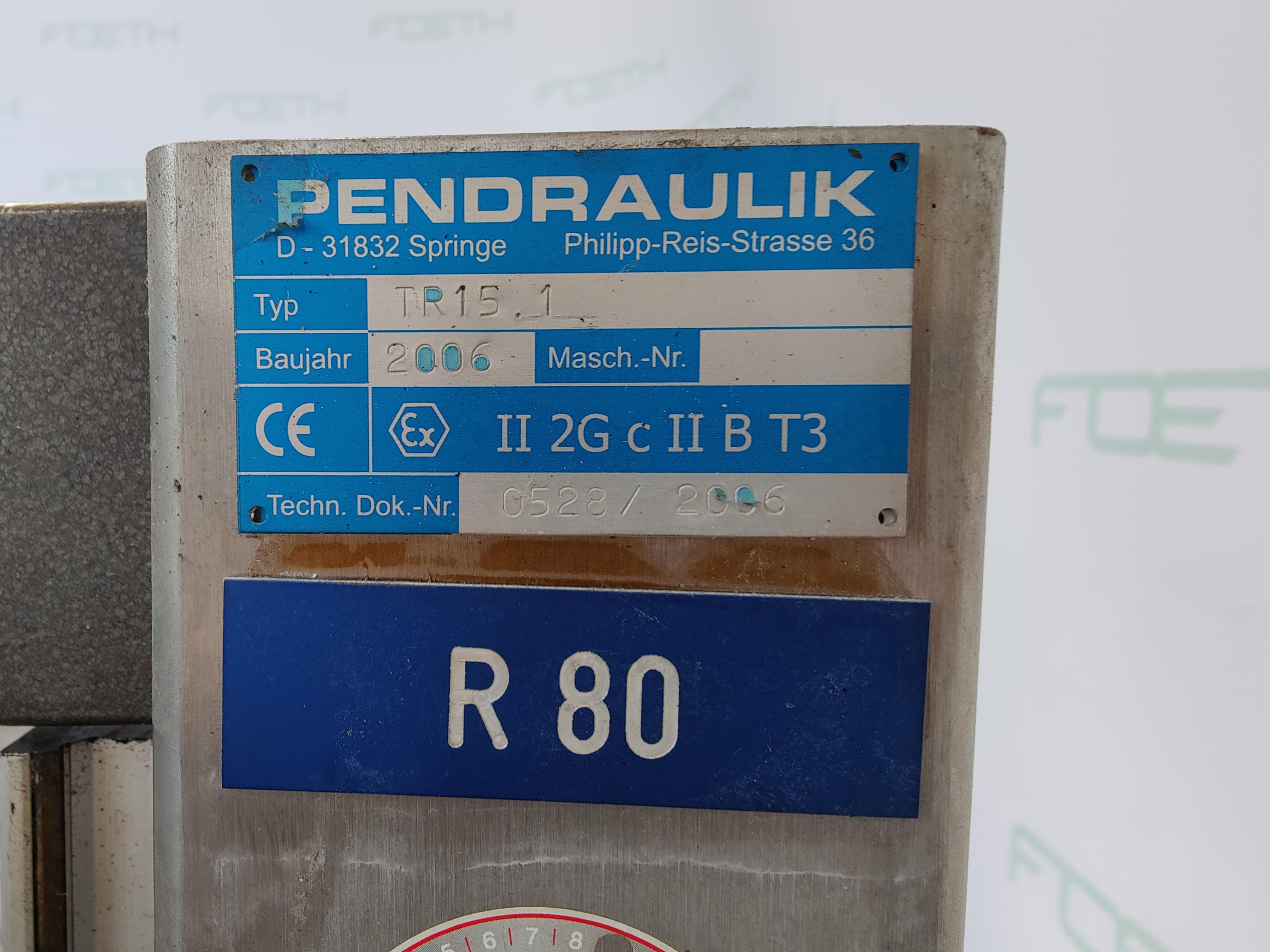 Pendraulik TR15.1 - Disperseur - image 9