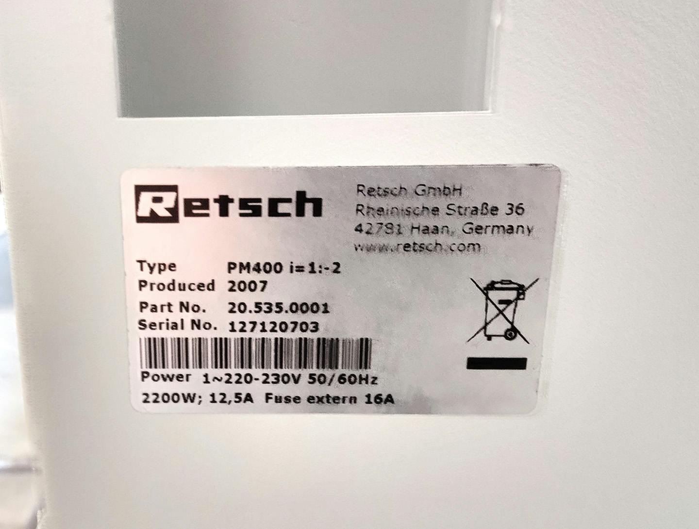 Retsch Haan PM400 - Kugelmühle - image 7