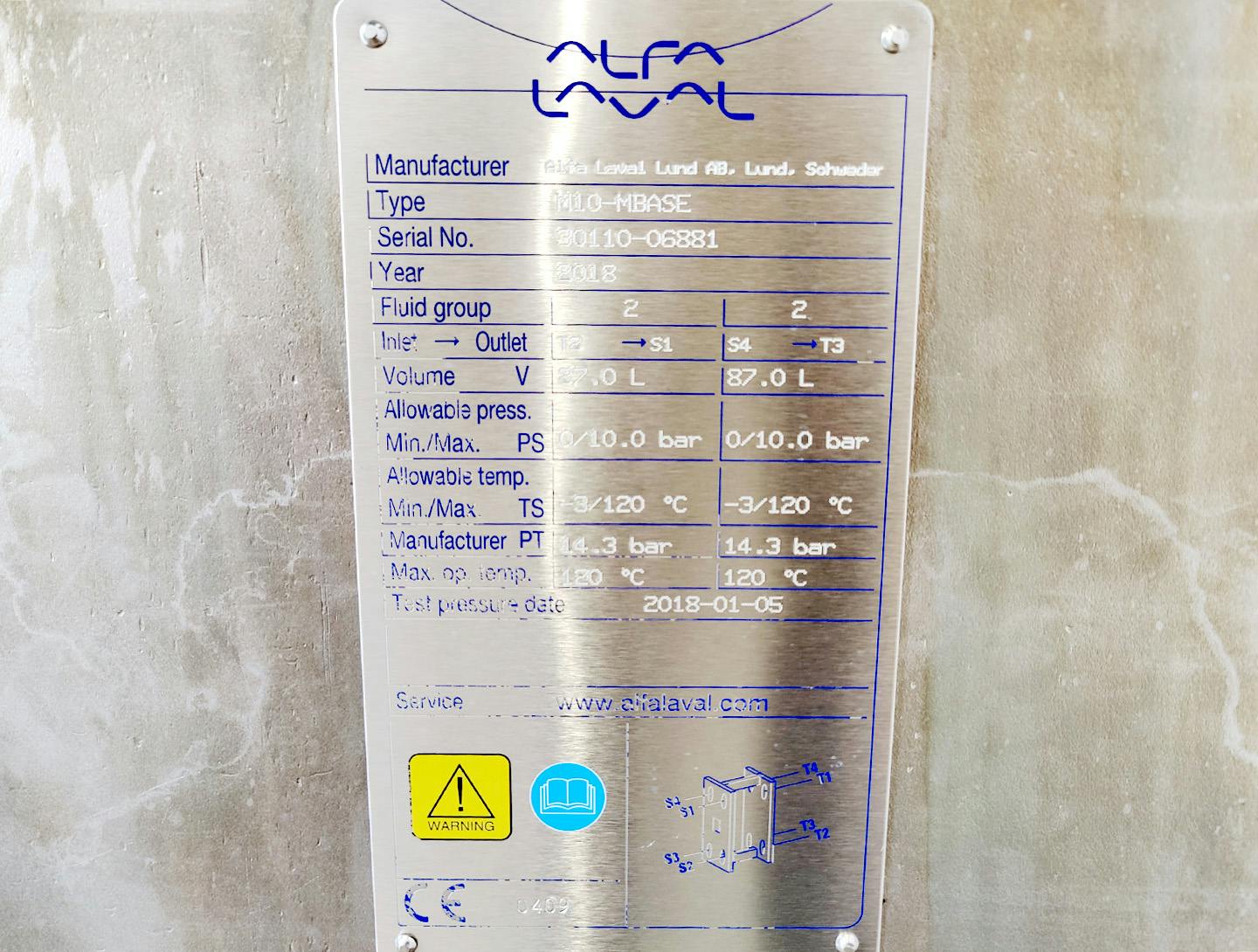 Alfa Laval M10M 38m2 "unused" - Intercambiador de calor de placas - image 7