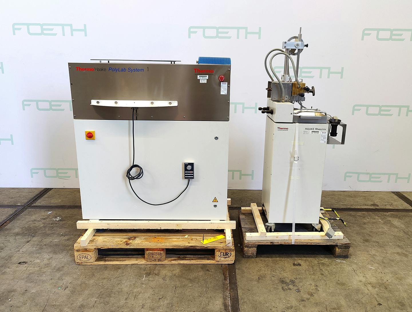 Thermo Haake Polylab system/ Reomix - Viscositeitsmachine